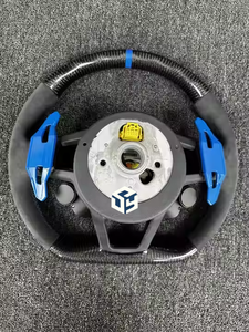 Volant <span class=keywords><strong>sport</strong></span> en cuir et fibre de carbone modifié sur mesure pour Volkswagen Golf Upgrade 6 7 MK4 MK5 MK6 MK7 MK8 GTI R-<span class=keywords><strong>Line</strong></span> - Product Image 4