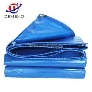 <span class=keywords><strong>Lona</strong></span> de Plástico Económica 100% Impermeable 700GSM, <span class=keywords><strong>Lona</strong></span> de PVC Azul Resistente a Desgarros para Cubiertas Industriales - Product Image 2