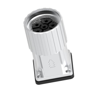 IP67 Waterproof M23 <strong>Circular</strong> <strong>Connector</strong> Attachmentscrew Rear Panel Mount Signal For Automation 6P/8P Solder - Product Image 1