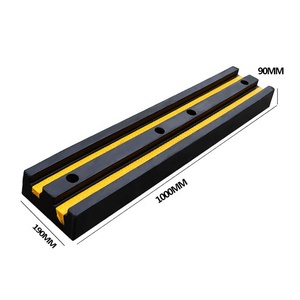 1000*190*90 Heavy Duty Rubber Wall Protection <strong>Bumper</strong> Rubber <strong>Bumper</strong> Guard Rubber Anti-collision Parking Lot <strong>Bumpers</strong> Strip Parts - Product Image 1