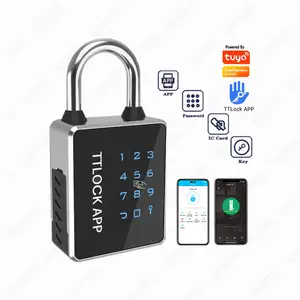 Ổ Khóa NFC Kết Hợp Bảo Mật IP65 Chống Nước Ổ Khóa Ứng Dụng Ttlock Và Chìa Khóa Trong Số Lượng Lớn Ổ Khóa Thông Minh T55C