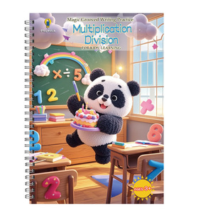 Nuevo inglés groove Book Pen Control Training Drawing Book Stick Figure Children's Enlightenment Pictures - Product Image 1