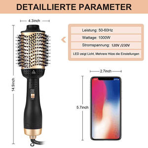 <span class=keywords><strong>Revlon</strong></span> Fashional Brosse à air chaud professionnelle super puissante 5 en 1 Sèche-<span class=keywords><strong>cheveux</strong></span> et volumateur en une étape Brosse pour sèche-<span class=keywords><strong>cheveux</strong></span> - Product Image 6