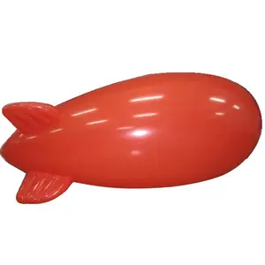 热销优质PVC贝乐红色充气PVC飞艇广告模型