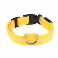 Étanche USB Rechargeable Changement de Couleur Collier Chien Clignotant Glow In Dark Light up Led Collier de Chien pour la Marche de Nuit