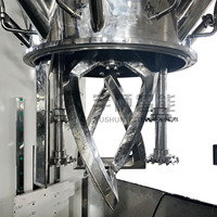 Mélangeur planétaire double sous vide YuShun 300L en acier inoxydable avec chauffage, moteur et roulement pour produits chimiques de batteries au lithium - Prix usine