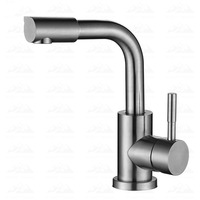 Wayon Salle De Bains Douche Lavabo Lavabo Lavabo Pivotant Bras Mécanique Robinet En Acier Inoxydable Robinet D'eau Froide Et Chaude