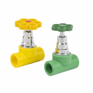 Raccords <span class=keywords><strong>de</strong></span> tuyaux en tpr, robinet d'arrêt d'eau avec poignée chromée - Product Image 2