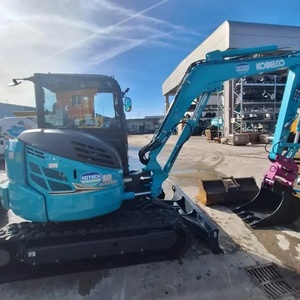 Mini-excavatrice d'occasion Kobelco Sk55, chenille hydraulique, Japon, Kobelco Sk50Sr Sk55Sr, 5 tonnes, mini-excavatrice d'occasion - Product Image 5