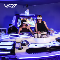 Parc à thème VR 360 9d vr machine de jeu de réalité virtuelle de simulateur de chaise de montagnes russes