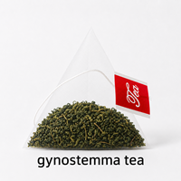 Thé en vrac de Gynostemma Pentaphyllum, sachets de thé pyramidaux, 30 sachets, 100% naturel, tisane de Jiaogulan sans caféine