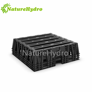 Serre 30x30cm Riser Tray Stand Sacs de culture <span class=keywords><strong>en</strong></span> plastique Pots carrés Ascenseur pour plantes - Product Image 5