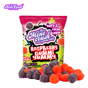 Custom Mix Fruits Surtido Regalo Embalaje Chewy Fruit Sweet Cartoon Low-Sugar Soft <span class=keywords><strong>Raspberry</strong></span> Gummy <span class=keywords><strong>Candy</strong></span> - Product Image 3