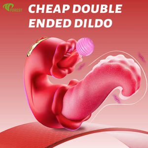 कस्टम लोगो सेक्सी नरम सिलिकॉन छेड़खानी 3 1 सेक्स खिलौने डबल जीभ मेडुसा वाइब्रेटर 10 आवृत्तियों - Product Image 1