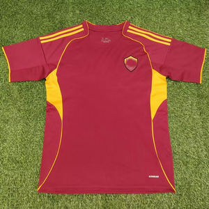 Jersey sepak bola AS Roma custom-made grosir, pakaian olahraga, perlengkapan sepak bola, setelan olahraga, setelan pria, jersey pria - Product Image 2
