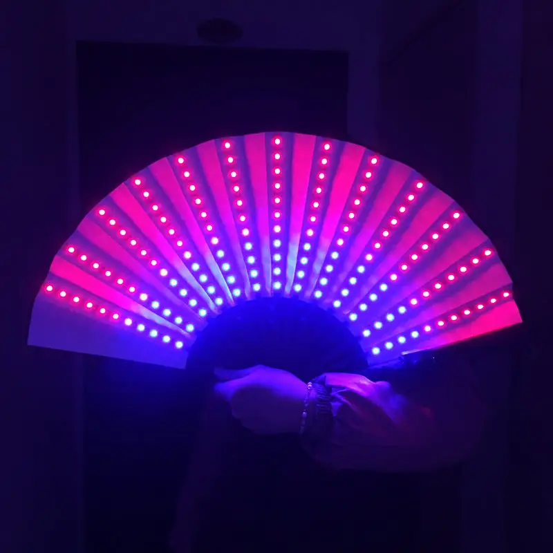 Вентилятор ручной со светодиодной подсветкой