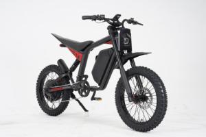 Moto électrique tout-terrain robuste et durable avec système de transmission central, accélération rapide, pour adultes, moto de course écologique - Product Image 4