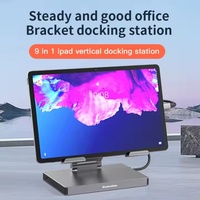 Adaptateur concentrateur USB Type C 4K 60Hz Station d'accueil pour ordinateur portable Support pour tablette 8 en 1
