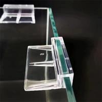 Clips en acrylique pour aquarium 5/6/8/10/12 mm, supports de couverture en verre, supports transparents pour couverture de réservoir à poissons, accessoires pour aquarium