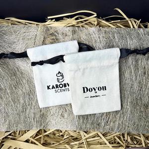 New Design Eco Friendly Muslin Cotton Dust <b>Pouch</b> Customized Canvas <b>Drawstring</b> Bag Organic Muslin Cotton <b>Pouch</b> - Product Image 2
