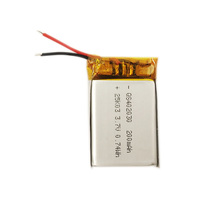 Fournisseur d'or : Batteries Li-Polymère au Lithium 3.7V 200mAh 402030 – Batterie Lipo Rechargeable en Promotion