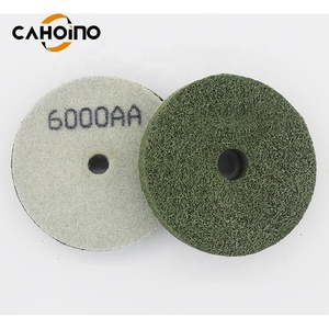 Éponges <span class=keywords><strong>abrasives</strong></span> en fibre de 4 pouces pour le polissage du marbre - Product Image 5