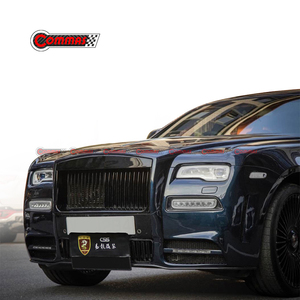2010-2019 MSY Style Carbon Fiber+Fiberglass Body <b>Kit</b> for <b>Rolls</b> Royce Ghost 2th Generation Front Bumper Side Skirts Rear Spoiler - Product Image 4