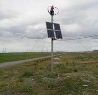 Éolienne à axe vertical silencieuse de 300W, 400W, 500W, respectueuse des oiseaux, en forme de boule, générateur éolien 24V, 48V