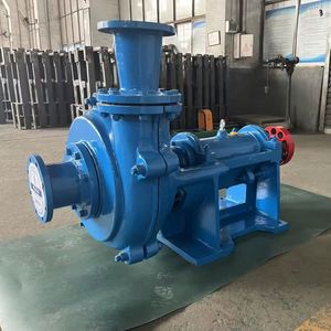 Bomba Centrífuga Horizontal de Alta Calidad para Lodos de Cal, de Uso Industrial Medio, con Aleación de Cromo y Revestimiento de Goma - Product Image 1