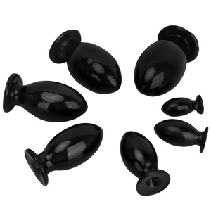 Plug anal Rugby multi-tailles surdimensionné pour hommes et femmes, extenseur anal pour masturbation, doux et respectueux de la peau, accessoires sexuels, modèle 012 - Product Image 5