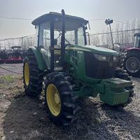 Tractor John Deere de 95 HP con Tracción en las 4 Ruedas, Usado, para Agricultura y Jardinería, Motor Diésel de 4 Cilindros, Caja de Cambios, Implementos, 4800 kg, 500-1500