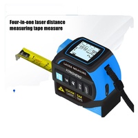 Télémètre laser infrarouge 40m 100 mètres de l'usine source, avec fonction de nivellement par ligne croisée et règle électronique, personnalisable