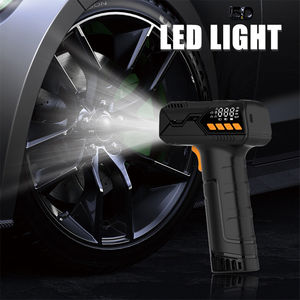 Compresseur d'air portable portable 150PSI Pompe à pneu de voiture sans fil avec batterie Li-ion rechargeable - Product Image 5