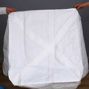 Jiuru Özel FIBC Toplu Çuvallar 500kg 1000kg 1200kg 1500kg 2000kg 1 Ton 2 Ton Üstten Tamamen Açık 4 Döngülü Kaldırma Pp Çuvalları - Product Image 5