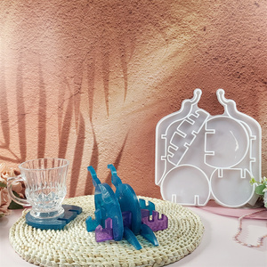 Handmade nhựa đúc khuôn mẫu cho DIY trang trí đồ trang trí Ins phong cách Silicone 3D ốc trang trí câu đố khuôn x0417 - Product Image 1