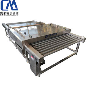 <span class=keywords><strong>Machine</strong></span> à laver le verre utilisée pour laver le verre plat avec le lave-linge automatique petit équipement d'usine de type horizontal - Product Image 6