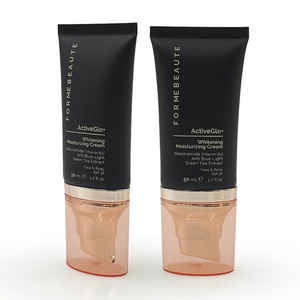 Tube pompe cosmétique en plastique 50 ml personnalisé OEM/ODM pour crème hydratante blanchissante pour le visage avec impression sur soie - Product Image 6