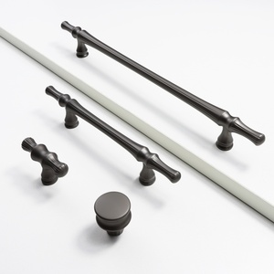 Mobili moderni in stile minimalista maniglie cassetti in lega di zinco armadio maniglia e pomelli mobili Hardware - Product Image 5