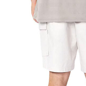 กางเกงขาสั้นสไตล์วินเทจลายฟอกสีสำหรับผู้ชายแฟชั่นลำลองฤดูร้อนราคาขายส่ง รับสกรีนโลโก้ตามสั่ง - Product Image 5