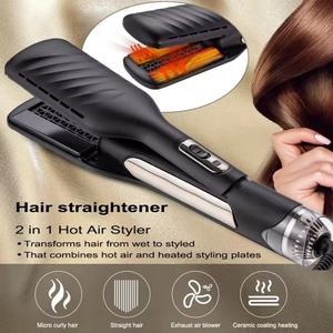 Plancha de Pelo Profesional de Placas Anchas con Aire Caliente de Alta Velocidad y Pantalla LCD - Product Image 2