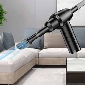 Aspirateur à main sans fil, noir, en plastique, avec une seule buse, souffleur d'air portable pour voiture - Product Image 1