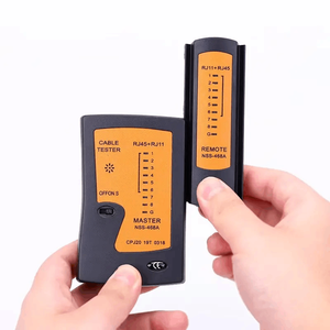 Profession eller Netzwerk kabel <span class=keywords><strong>tester</strong></span> RJ45 RJ11 RJ12 Cat5 UTP <span class=keywords><strong>LAN</strong></span>-Kabel <span class=keywords><strong>tester</strong></span> Netzwerk zubehör Hand kabel - Product Image 4