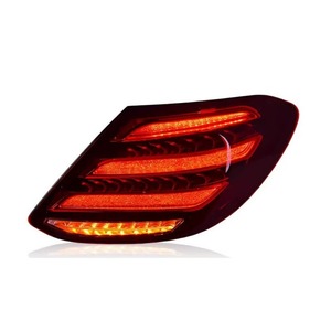 ไฟท้ายรถยนต์ JINSHIDA สำหรับ Mercedes-Benz E-Class W213 ปี 2016-2020 แบบ LED ABS สีแดง/เหลือง 12V ใช้ได้กับรถทั่วไป สินค้าใหม่ - Product Image 5
