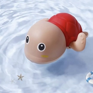 <strong>Turtle</strong> Bath Toy Wind-up Diver Swimming <strong>Floating</strong> Swim Crawl Made of Durable Plastic Water Pool Entertainment - Product Image 2