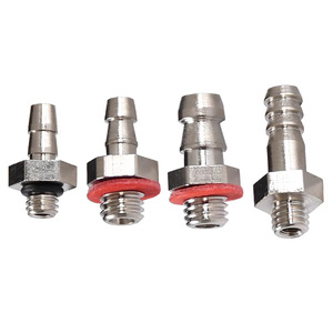 Pneumatic <b>Quick</b> <b>Connector</b> Metal Fittings M5 Thread Air Nozzle For Industrial Use - Product Image 1