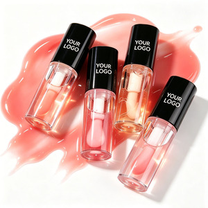 Brillo Labial de Marca Privada, Aceite Labial con Aplicador Grande, Tinte Labial Hidratante con Acabado Brillante, Logotipo Personalizado, Maquillaje Vegano - Product Image 4