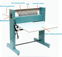 Machine automatique de rainage de papier, découpeuse de papier, machine perforante de papier
