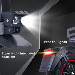 Monopattino Elettrico Pieghevole Fuoristrada H8 con Doppio Motore da 6000W, Pneumatici Larghi, Alta Velocità, 60V 30Ah - Disponibile in Magazzini USA e UE - Product Image 4