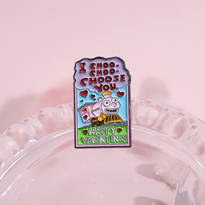 Sming Pins dibujos animados Simpsons inspirado esmalte broche te elijo Ralph <span class=keywords><strong>Lisa</strong></span> TARJETA <span class=keywords><strong>DE</strong></span> San Valentín mochila insignia accesorios <span class=keywords><strong>de</strong></span> ropa - Product Image 1