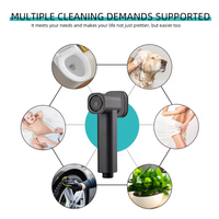 Bidet moderne avec robinets thermostatiques à débit d'eau réglable, garantie de 5 ans - Pulvérisateur de toilette mural en plastique ABS